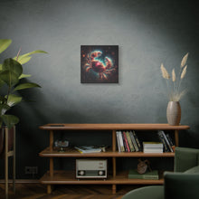 Load image into Gallery viewer, Cosmic Crab Canvas Wall Art, Nebula Art Print, Home Decor, Astrological Gift, Galactic Art Piece, Space-Themed Decoration
