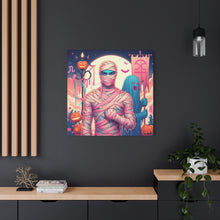 Load image into Gallery viewer, Canvas Art - Halloween Libra Astrology Mummy
