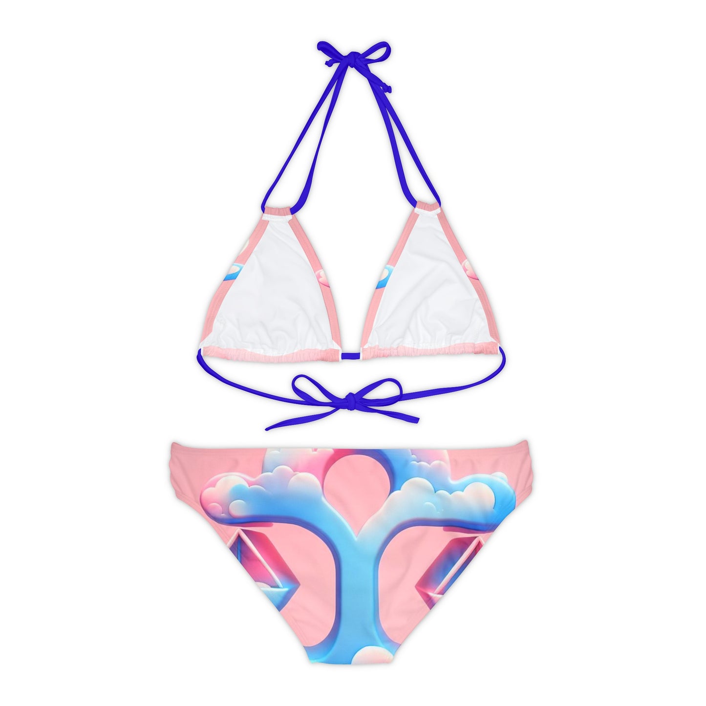 Libra (1) Strappy Bikini Set (AOP)