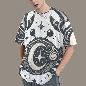 Cancer Round Neck Loose T-Shirt