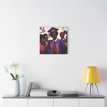 Load image into Gallery viewer, Graduation Canvas Print, Inspirational Wall Art, Emotional Home Decor, Unique Gift for Graduates, Celebration Keepsake
