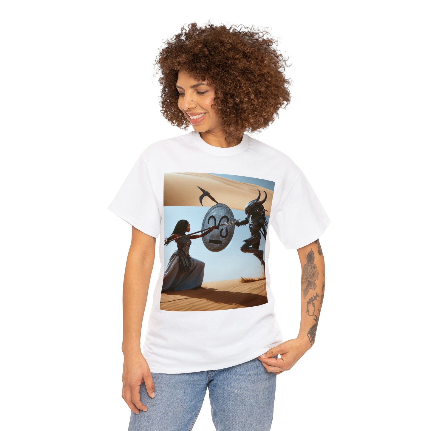 Capricorn Zulu (F1) Unisex Heavy Cotton Tee