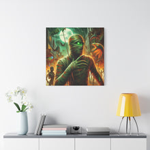 Load image into Gallery viewer, Canvas Print Halloween Pisces Mummy
