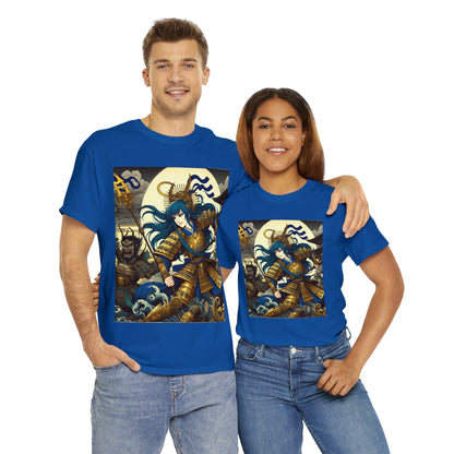 Samurai Aquarius (F1) Unisex Heavy Cotton Tee