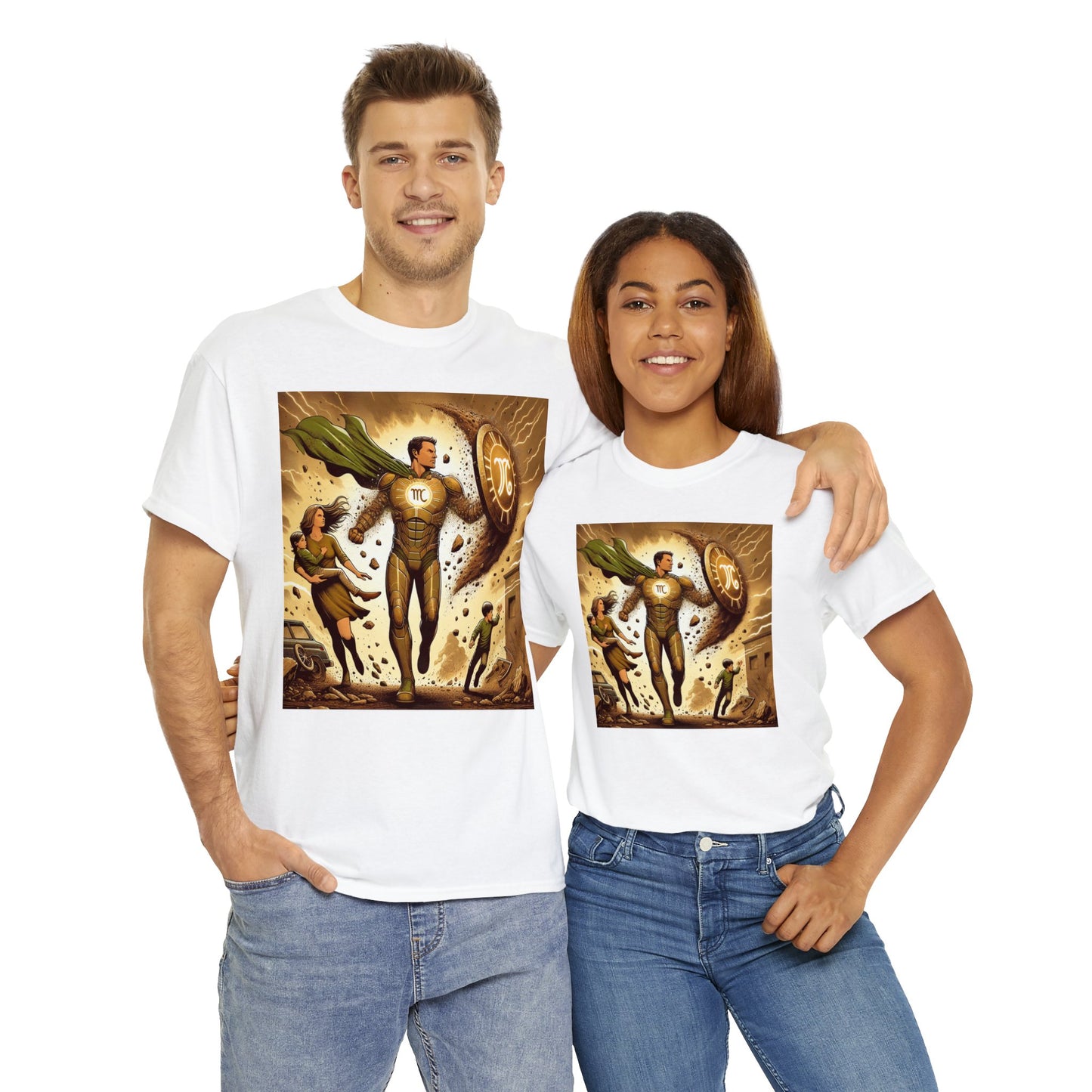 Virgo Father's Day (8) Unisex Heavy Cotton Tee