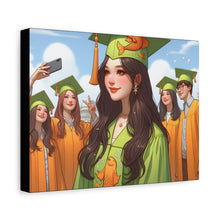Load image into Gallery viewer, Graduation Canvas Art, Unique Gift for Grads, Home Decor, Wall Art, Motivational Art
