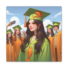 Load image into Gallery viewer, Graduation Canvas Art, Unique Gift for Grads, Home Decor, Wall Art, Motivational Art
