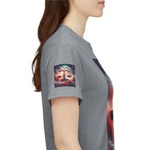 Load image into Gallery viewer, Cosmic Libra Justice Tee, Celestial Balance Shirt, Astrology Themed T-Shirt, Gift for Science Lovers, Unisex Heavy Cotton Tee
