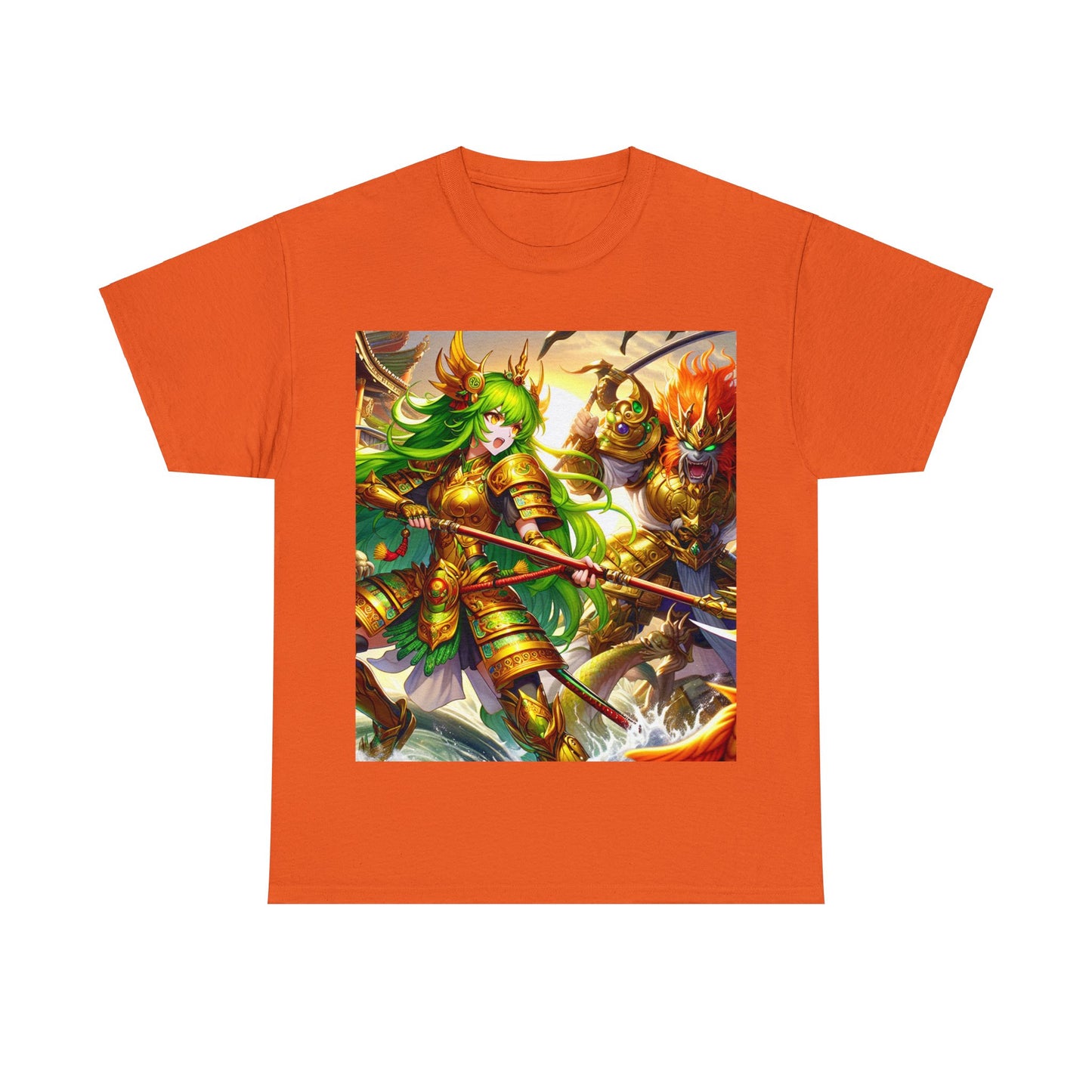 Samurai Pisces (F3) Unisex Heavy Cotton Tee