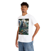 Load image into Gallery viewer, Cancer Aztec (3) Unisex Heavy Cotton Tee
