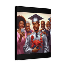 Load image into Gallery viewer, Graduation Celebration Canvas Art, Family Portrait, Graduation Gift, Wall Decor, Home Decoration, College Graduation
