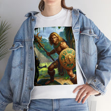 Load image into Gallery viewer, Leo Aztec (7) Unisex Heavy Cotton Tee
