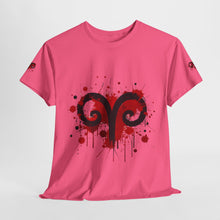 Load image into Gallery viewer, Edgy Aries Graphic Tee, Astrology Shirt, Perfect Gift for Zodiac Lovers, Unisex Cotton Top, Stylish Casual Wear
