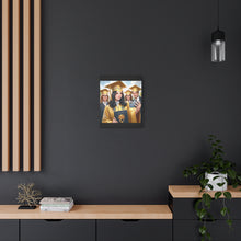 Load image into Gallery viewer, Graduation Canvas Print, Custom Wall Art for Grads, Personalized Home Decor, Graduate Gift, Modern Stretched Canvas, Graduation Celebration
