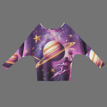 Load image into Gallery viewer, Design 706191904 Sagittarius Casual Long Batwing Sleeve Off Shoulder Sweater
