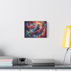 Cosmic Dream Canvas, Nebula Wall Art, Celestial Decor, Galaxy Artwork, Mystical Home Decor, Unique Gift Idea