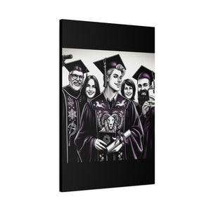 Graduation Canvas Wall Art, Matte Canvas Print for Celebrations, Unique Gift for Graduates, Custom Decor, Memorable Keepsake