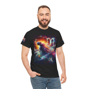 Virgo Cosmic Astrology Tee, Horoscope T-Shirt, Zodiac Cotton Shirt, Unisex Graphic Tee, Celestial Apparel, Astrology Gift