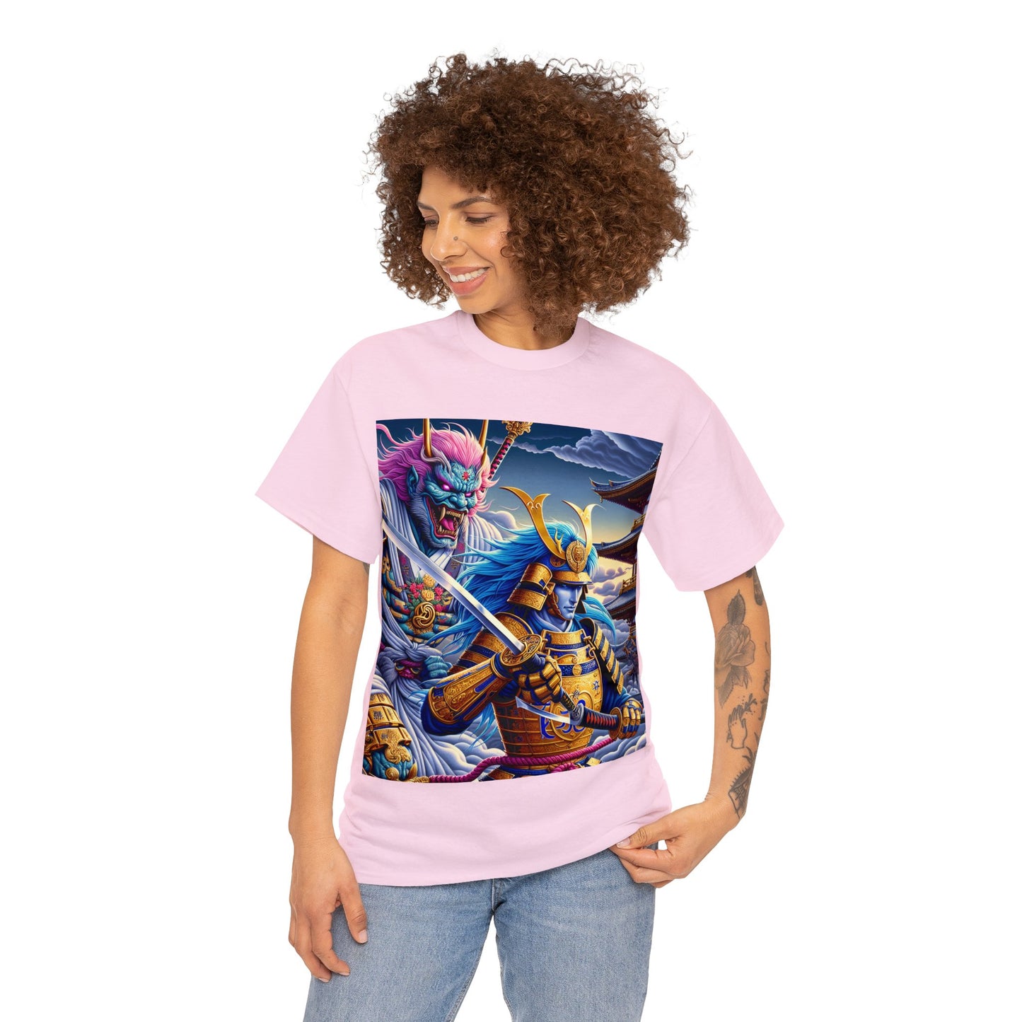 Samurai Libra (1) Unisex Heavy Cotton Tee