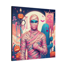 Load image into Gallery viewer, Canvas Art - Halloween Libra Astrology Mummy
