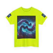 Load image into Gallery viewer, Aquarius Galaxy Themed Unisex Heavy Cotton Tee, Cosmic T-Shirt, Sci-Fi Apparel, Unique Space Graphic Tee, Gifts for Star Wars Lovers, Trendy [...]
