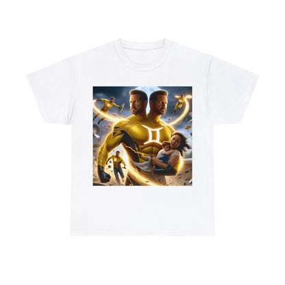 Gemini Father's Day (5) Unisex Heavy Cotton Tee