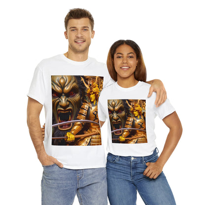 Samurai Gemini (4) Unisex Heavy Cotton Tee