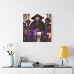 Graduation Canvas Art, Inspirational Wall Decor for New Grads, Proud Graduate Gift, College or High School Graduation, Unique Home Decor