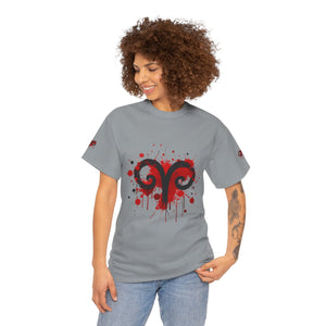 Edgy Aries Graphic Tee, Astrology Shirt, Perfect Gift for Zodiac Lovers, Unisex Cotton Top, Stylish Casual Wear