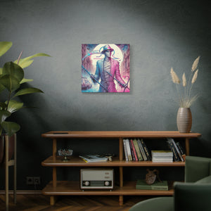 Canvas Print - Halloween Libra Mummy Astrology Design