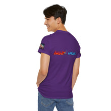 Load image into Gallery viewer, Sagittarius Galactic Unicorn Tee - Unisex Cotton T-Shirt for Cosmic Lovers, Fantasy Fans, Trendy Apparel, Astral War Merch, Gift for All Occasions
