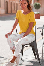 Load image into Gallery viewer, Red Clay Solid Loose Knit Short Dolman Sleeve Sweater
