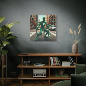 Canvas Print - Halloween Taurus Astrology Mummy