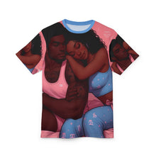 Load image into Gallery viewer, Cozy Libra Love Graphic Tee - Unisex Cut &amp; Sew T-Shirt
