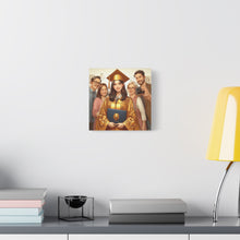 Load image into Gallery viewer, Graduation Canvas Print, Personalized Gift, Graduation Decor, Student Artwork, Wall Art for Celebrations
