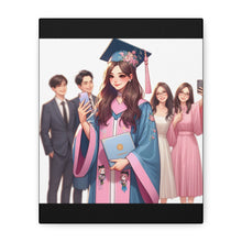Load image into Gallery viewer, Custom Graduation Canvas Art, Celebration Decor, Gift for Graduates, Wall Art for Achievements, High School or College Graduation
