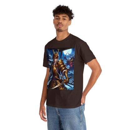 Samurai Virgo (1) Unisex Heavy Cotton Tee