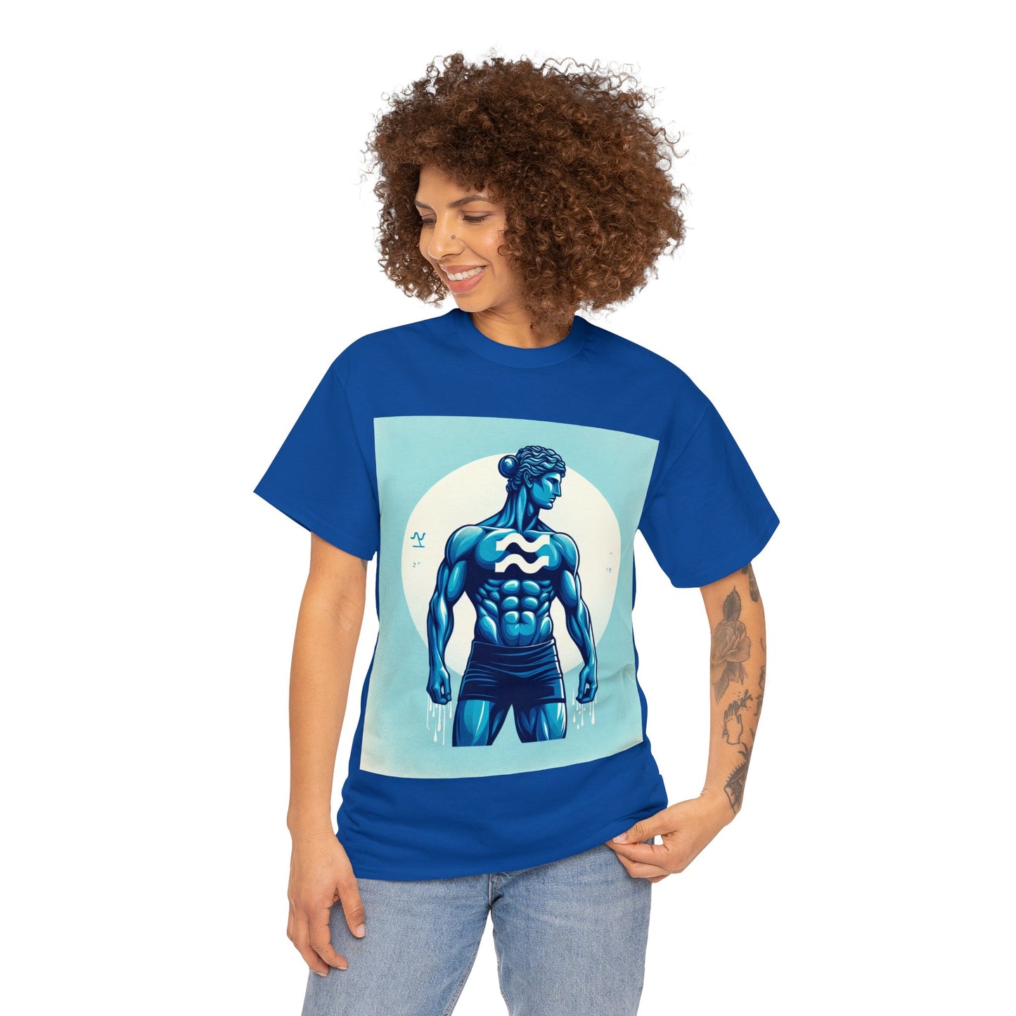 Team Aquarius (2) Unisex Heavy Cotton Tee