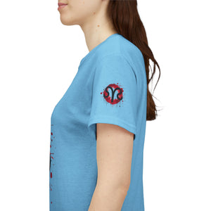 Bold Graphic Aries T-Shirt, Unisex Tee for Astrology Lovers, Unique Gift for Birthdays, Casual Wear, Statement Piece
