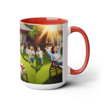 Load image into Gallery viewer, Mother&#39;s Day (4) Two-Tone Coffee Mugs, 15oz
