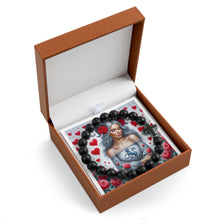 Load image into Gallery viewer, My Capricorn Valentine (4) Cross Bead Bracelet
