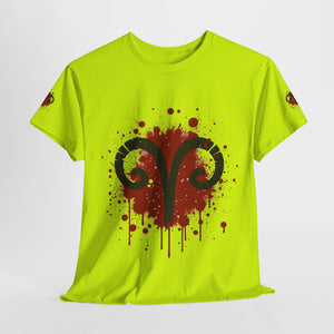 Aries Inspired Unisex Heavy Cotton Tee | Astrology Shirt, Zodiac Apparel, Gift for Astrology Lovers, Rambunctious Spirit T-Shirt, [...]