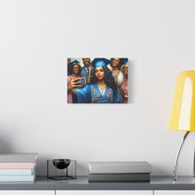 Load image into Gallery viewer, Graduation Celebration Canvas Print, Gift for Graduates, Wall Art for Graduation Parties, Matte Canvas Decor, Unique Grad Gift
