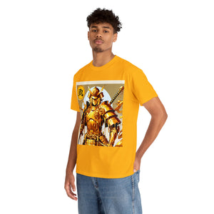 Samurai Leo (3) Unisex Heavy Cotton Tee