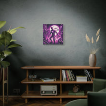 Load image into Gallery viewer, Halloween Wall Art, Spooky Canvas, Gothic Home Decor, Haunted House Decor, Mummy Artwork, Creepy Wall Hanging
