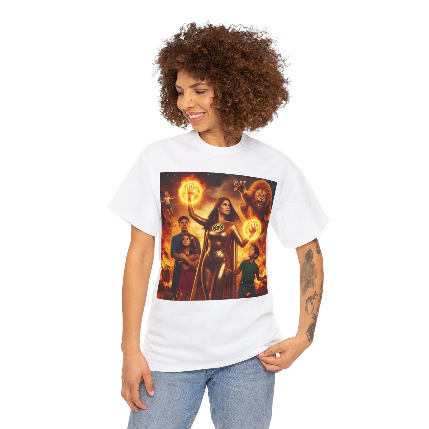 Leo Mother's Day (2) Unisex Heavy Cotton Tee