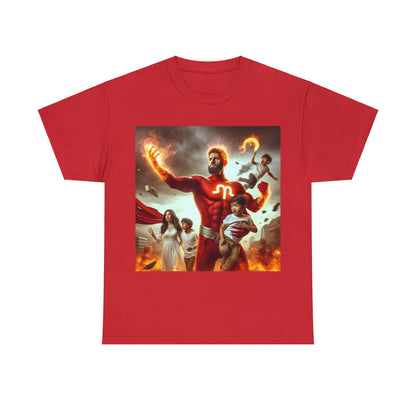 Aries Father's Day (3) Unisex Heavy Cotton Tee