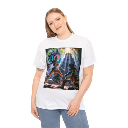 Libra Aztec (F3) Unisex Heavy Cotton Tee