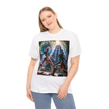 Load image into Gallery viewer, Libra Aztec (F3) Unisex Heavy Cotton Tee
