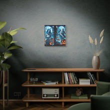 Load image into Gallery viewer, Aquarius Halloween Canvas Wall Art, Spooky Decor, Unique Gift, Home Decoration, Witch Theme Art, Perfect for Fall, Mysterious Vibe
